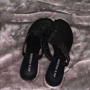 Jack Rogers jelly sandals